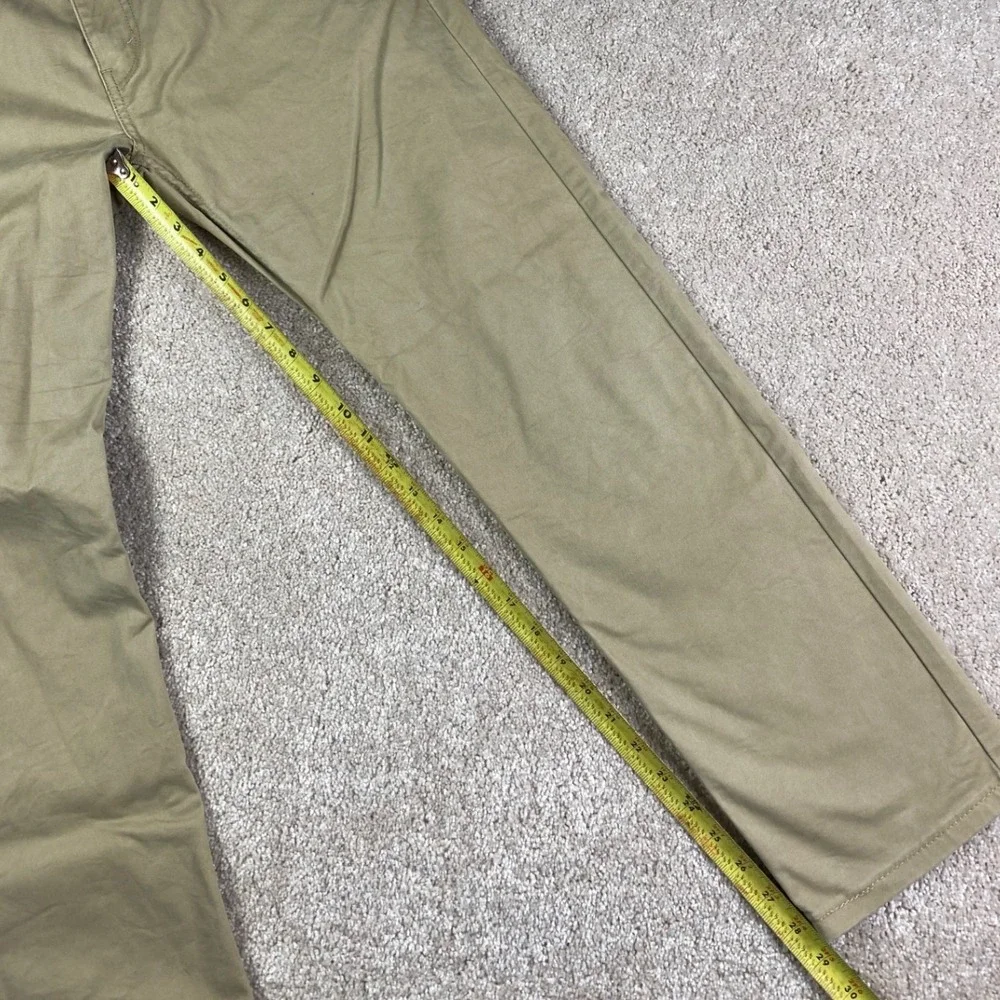 Levi's 502 Regular Taper All Seasons Tech Khaki Pants Mens 33x30 Tan Chinos